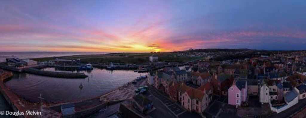 Eyemouth Harbour at Sunrise