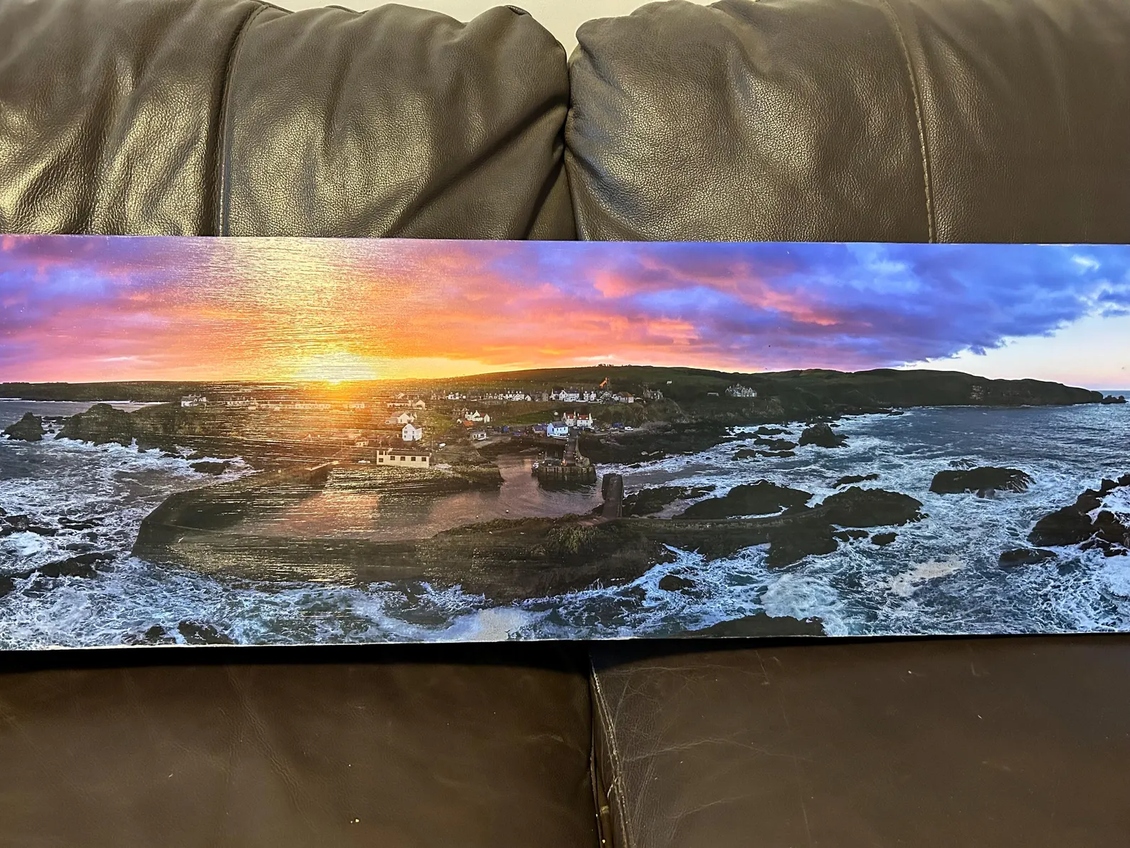St Abbs Sunset Seascape Print - Image 4